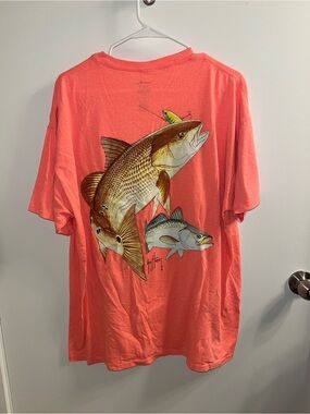 Guy Harvey Orange Tee